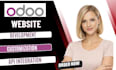 do odoo website development, customization, and API integration