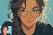 draw cool portrait anime art