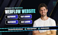 do webflow website design redesign webflow website or clone website