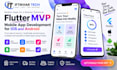 develop flutter mvp app for ios and android mobile app development