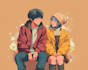 draw cute ych chibi anime couple