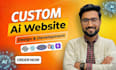 do custom ai website development build maintenance business website
