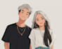 draw anime style couple drawing