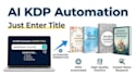 create amazon KDP books with automation agents