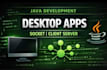 develop java desktop applications and socket programming projects
