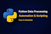 python data analysis and automation tasks
