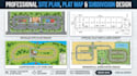 render site plan, plat map, campground map, and subdivision design