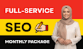 deliver a monthly full SEO package