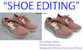 do professional shoe photo editing