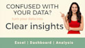 analyse excel data and turn it into clear insights