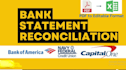 reconcile bank statement PDF to editable format