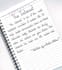 write neat handwritten notes and letters