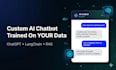 build a custom ai chatbot trained on your business data
