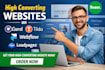 high converting websites on carrd tilda framer webflow leadpages