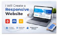 build a modern responsive website using HTML CSS javascript