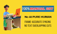 make manual srt files in ilocano, tagalog, english