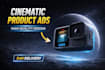 design cinematic product advertisement poster