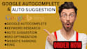 do google autocomplete bing keyword research auto suggestion
