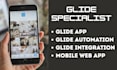 build your glide app, mobile web app, glide integration, glide automation