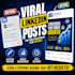 create scroll stopping linkedin post designs