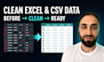 clean and organize your excel or CSV data