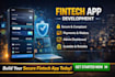 develop secure fintech app with payment integration and dashboard