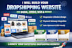 setup a dropshipping website using duda jimdo wix carrd framer bubble durable