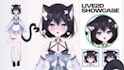 create a custom 2d vtuber model, live2d vtuber model, vtuber rigging, 2d vtuber
