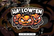 do modern creative excellent halloween logo