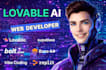 develop, fix, ai web and mobile apps using lovable, base44 and replit