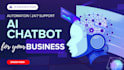 build ai chatbot for website with automation