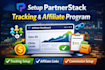 setup partnerstack tracking and affiliate program