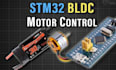 bldc motor control esc firmware foc pid stm32 sensorless motor control