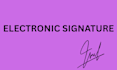 create a perfectly designed electronic signature
