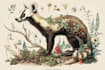draw animals in scientific illustration digitally