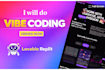 do vibe coding in lovable ai, base 44 and replit