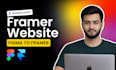 do a framer website, figma to framer and framer animation