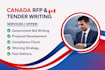 write canada tender proposal, rfp, rfq, sap ariba, pspc government contract
