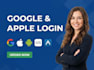 setup google and apple social login in your expo react native