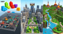 create a custom 3d roblox game map, obby, city, and immersive game environments