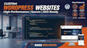 build a high performance wordpress site with custom js logic