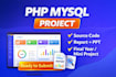 create PHP mysql mini project with report and source code