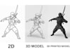 convert 2d to 3d model, 3d model from image, printable model, mascots, figurines