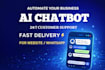 build a custom ai chatbot for your website or business