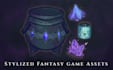 create stylized fantasy ingredient icons for your game