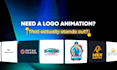 create a custom high end logo animation and intro