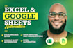 be your google sheets or excel wizard