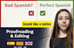 correct grammar, spelling, and style