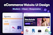 design an ecommerce website UI