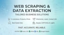 do web scraping, data extraction, and data mining